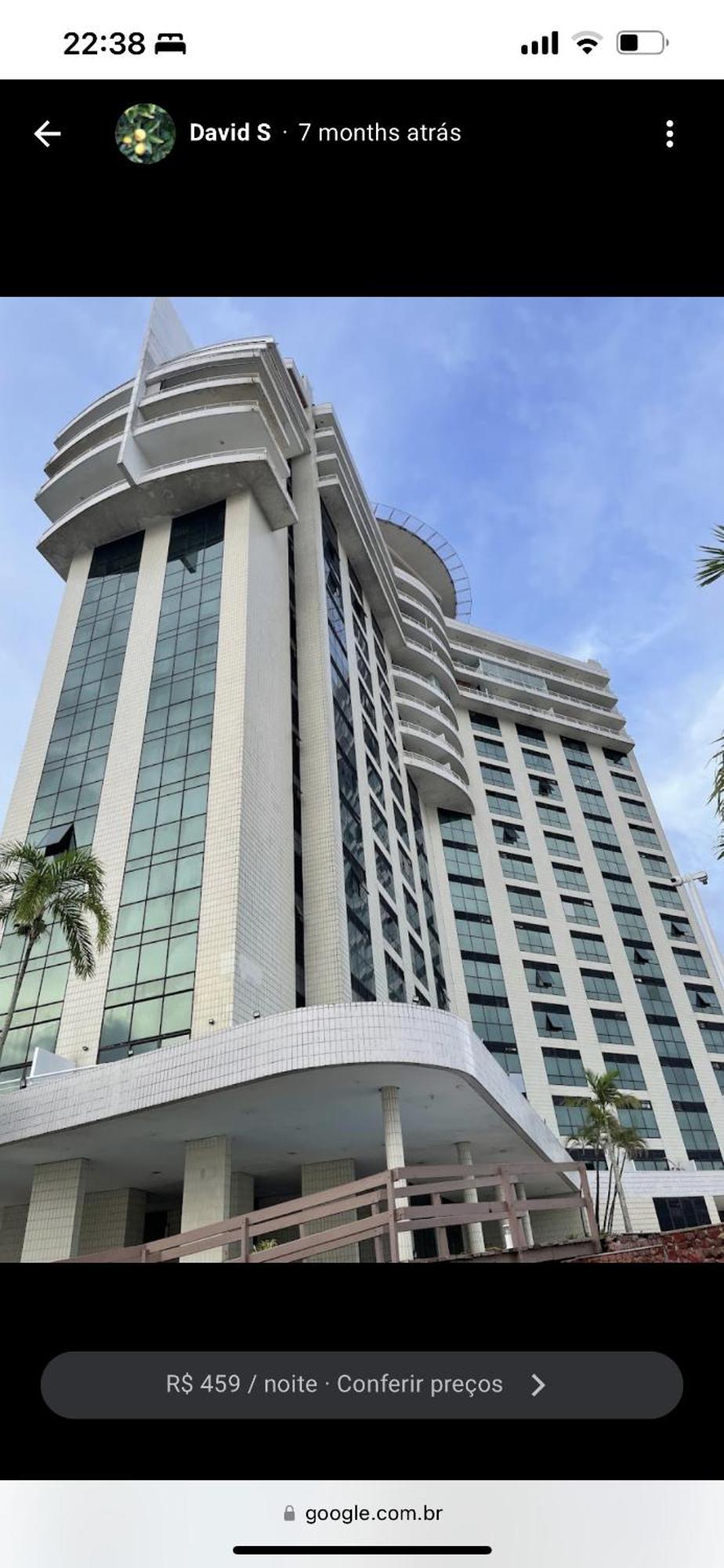 Flat No Condominio Do Edificio Tropical Executive E Residence Com Vista Para O Rio Manaus Kültér fotó